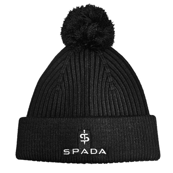 Spada Spada bobble beanie black
